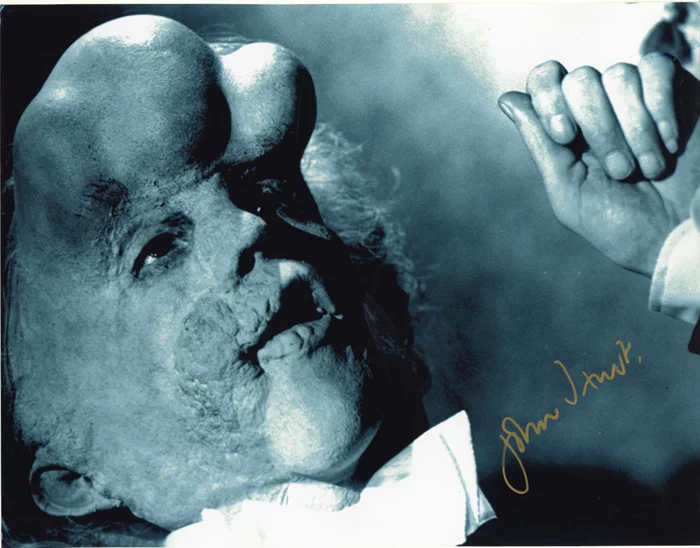 John Hurt autograph