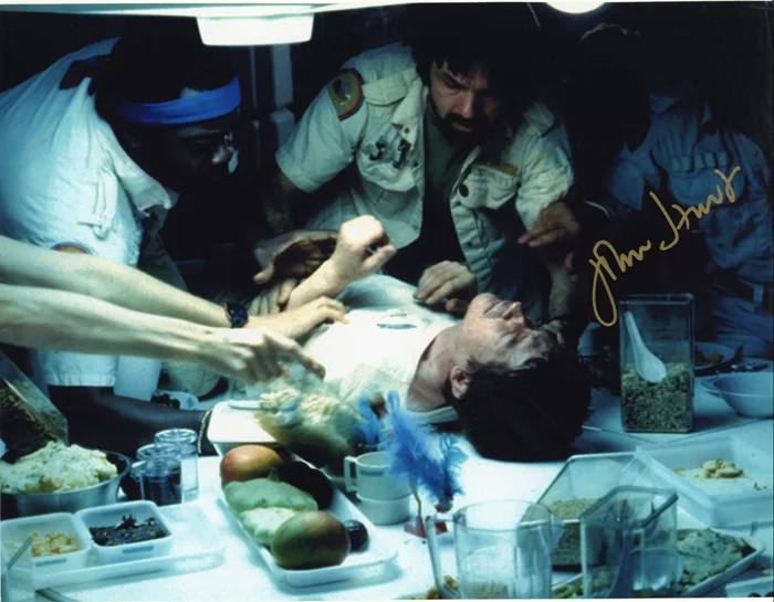 John Hurt autograph
