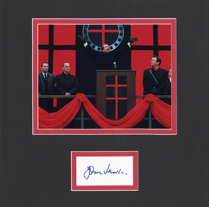 John Hurt autograph