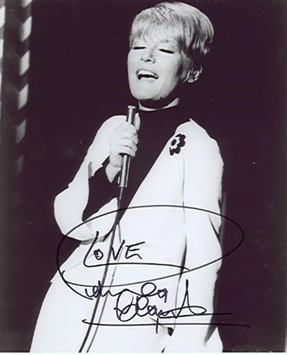 Petula Clark autograph