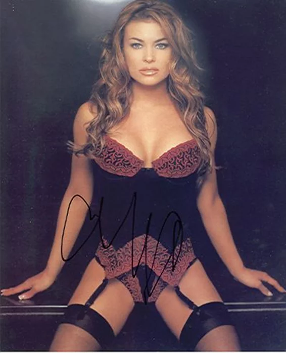 Carmen Electra autograph
