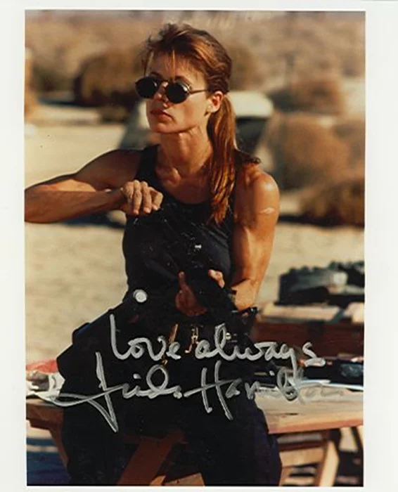 Linda Hamilton autograph