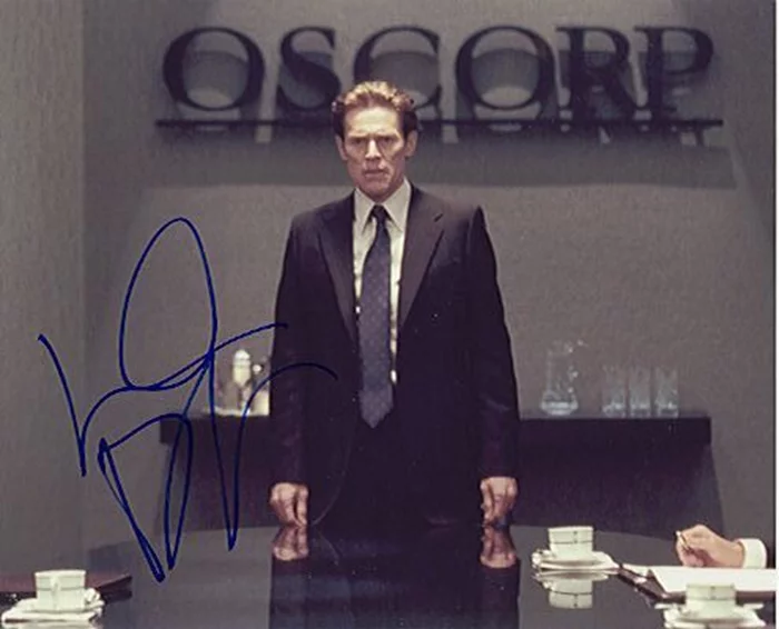 Willem DaFoe autograph