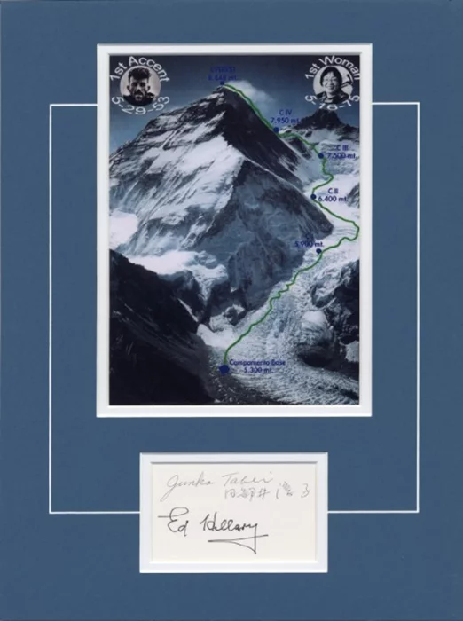 Mt. Everest Exploration autograph
