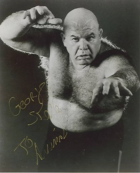 George Steele autograph