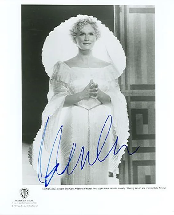 Glenn Close autograph