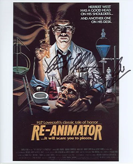 Re-Animator autograph