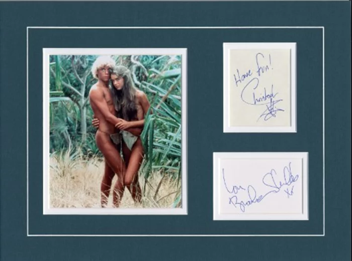 The Blue Lagoon autograph