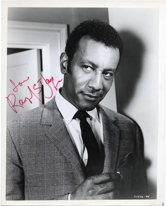 Raymond St. Jacques autograph