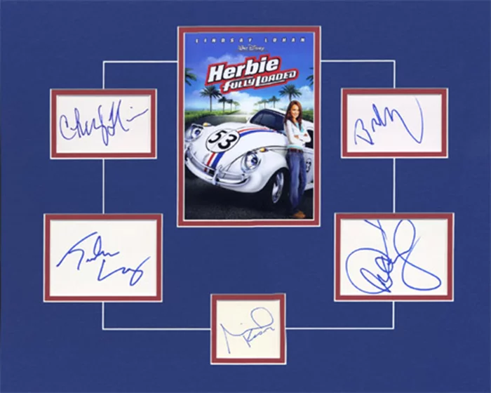Herbie: Fully Loaded autograph
