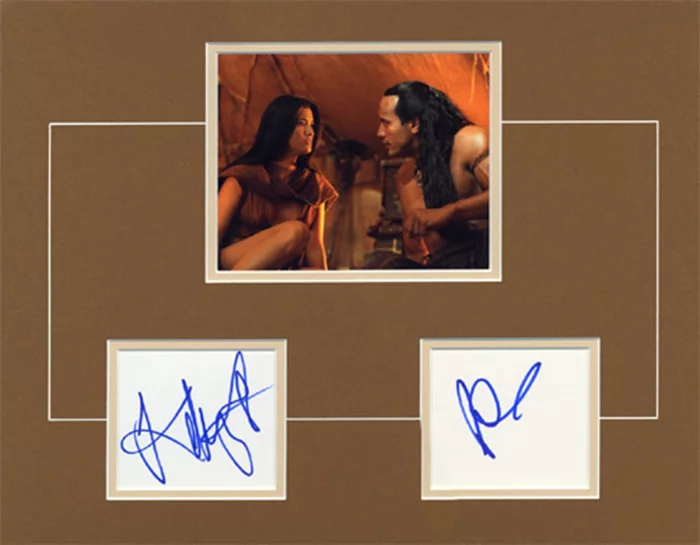 The Scorpion King autograph