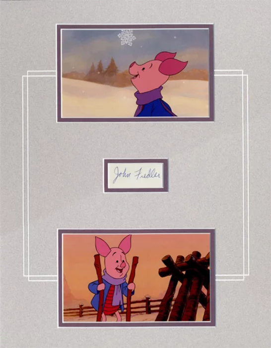 Piglet's Big Movie autograph