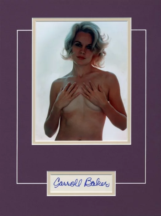 Carroll Baker autograph