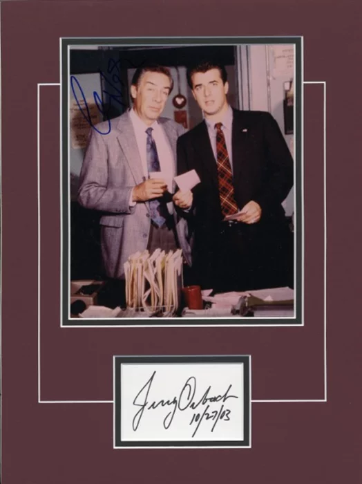 Law & Order autograph