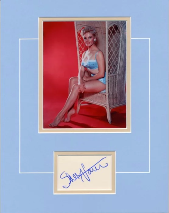 Sheree North autograph