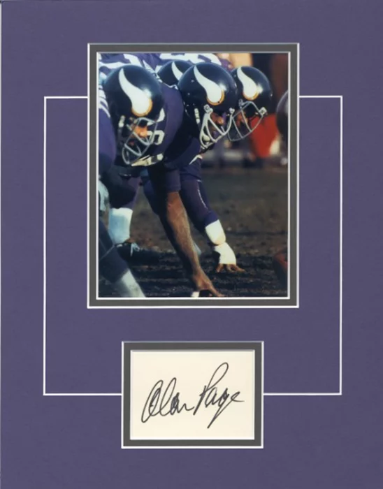 Alan Page autograph