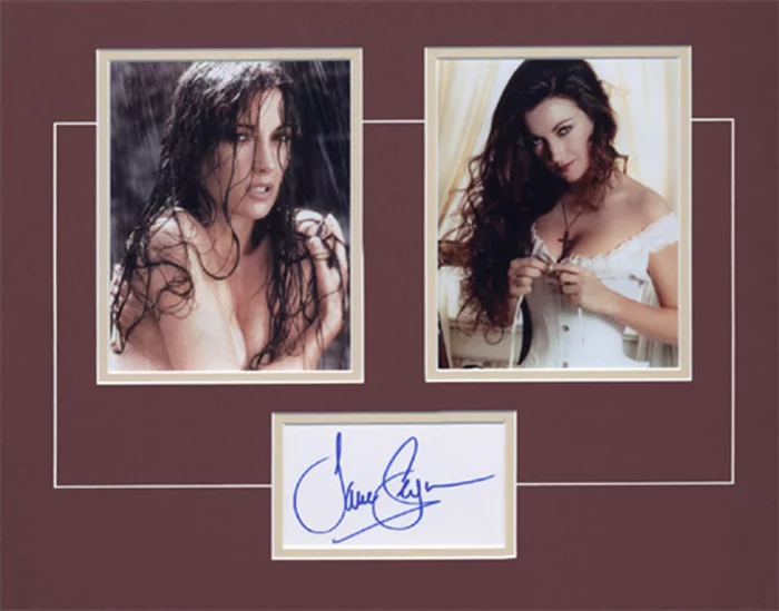 Jane Seymour autograph