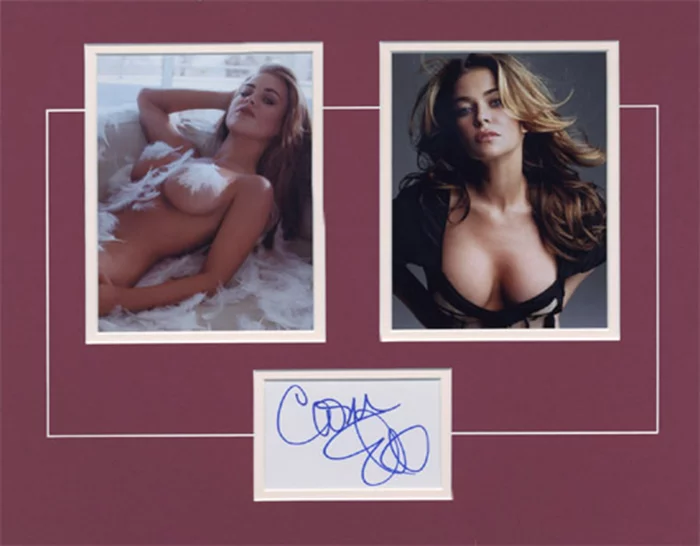 Carmen Electra autograph