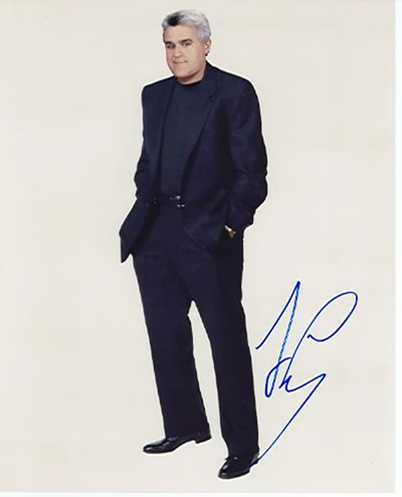 Jay Leno autograph