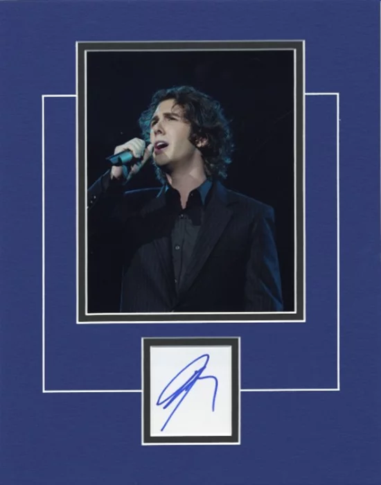 Josh Groban autograph