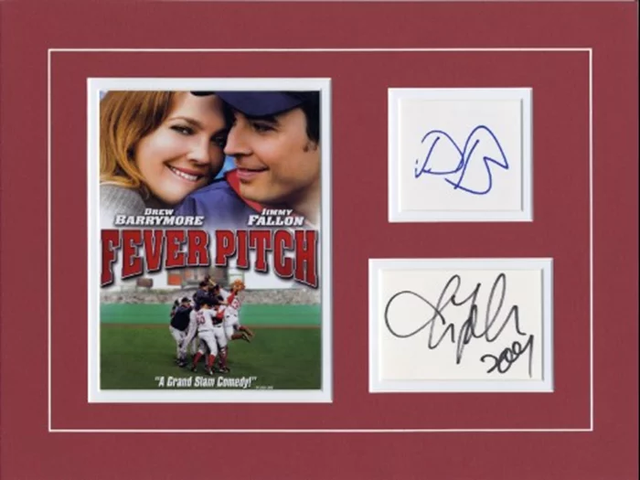 Fever Pitch autograph