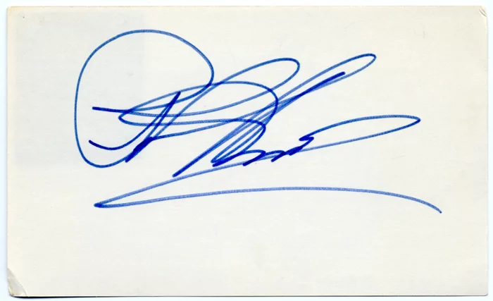 Phil Harris autograph