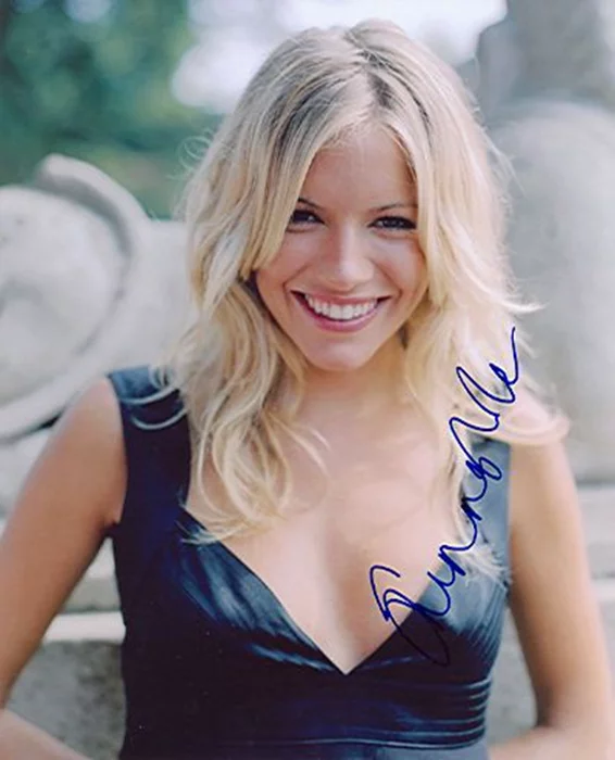 Sienna Miller autograph