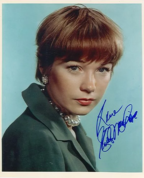 Shirley MacLaine autograph