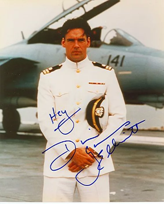 David James Elliott autograph