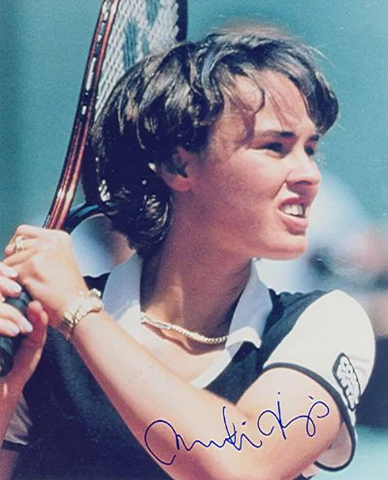 Martina Hingis autograph