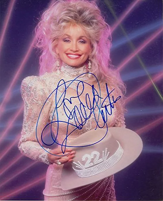 Dolly Parton autograph