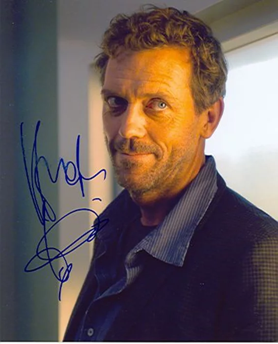 Hugh Laurie autograph