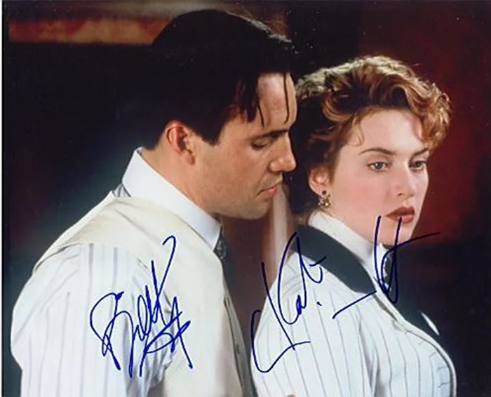 Titanic autograph