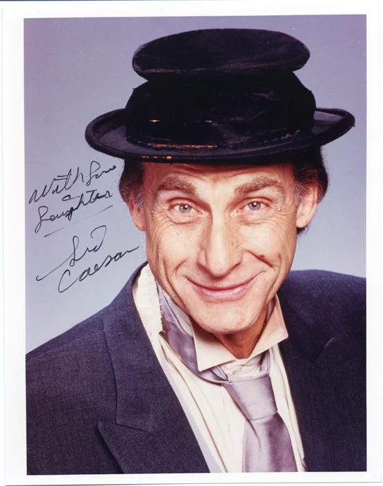 Sid Caesar autograph
