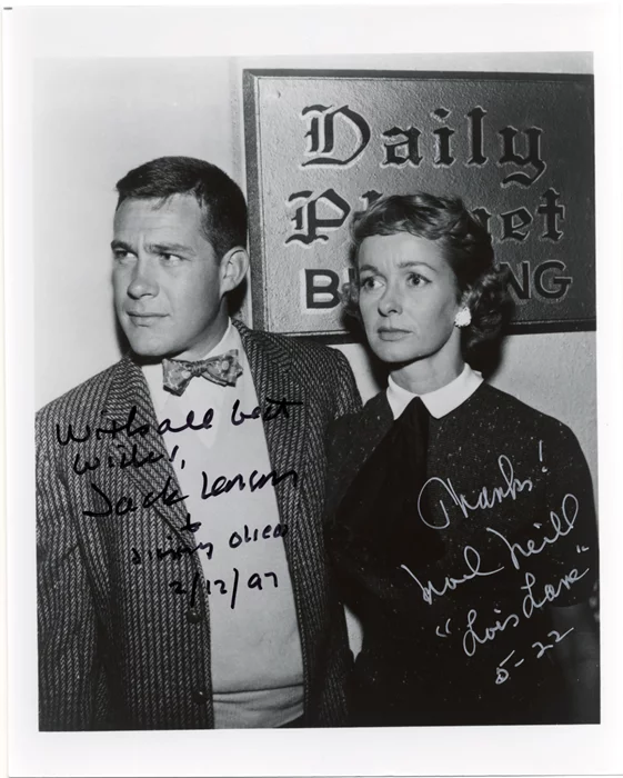 Adventures of Superman autograph