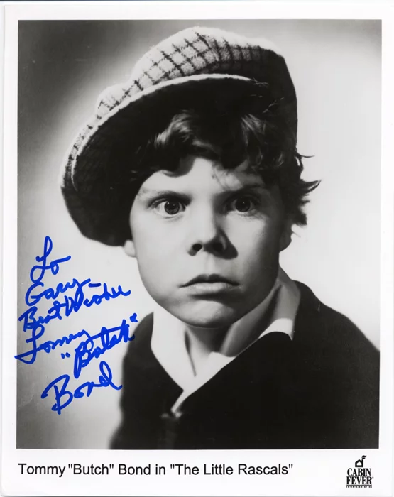 Tommy Bond autograph