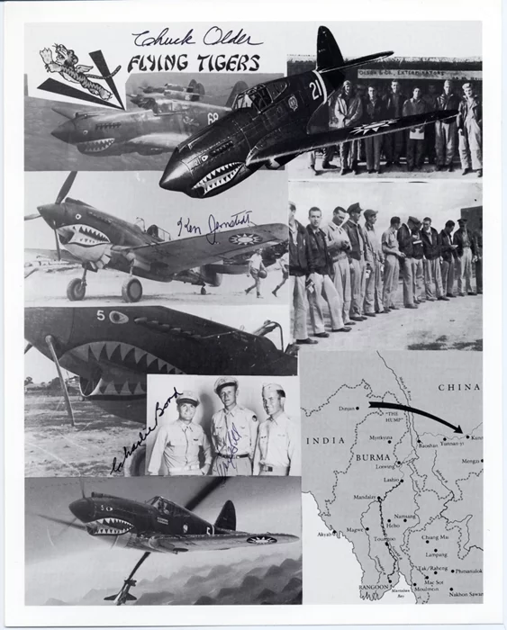 Flying Tigers autograph
