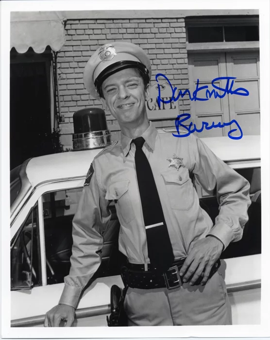 Don Knotts autograph