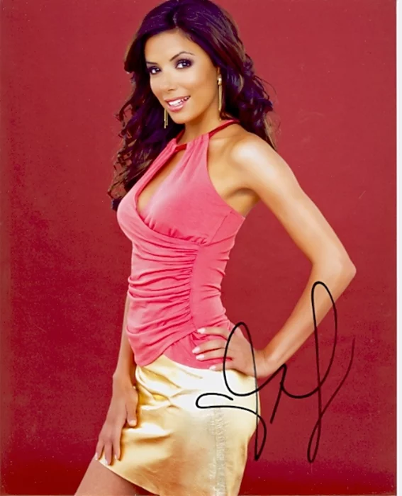 Eva Longoria autograph