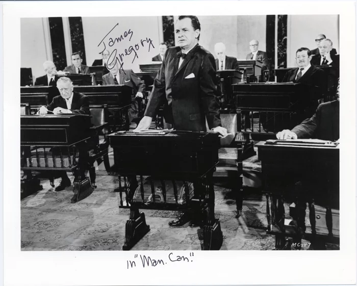 James Gregory autograph