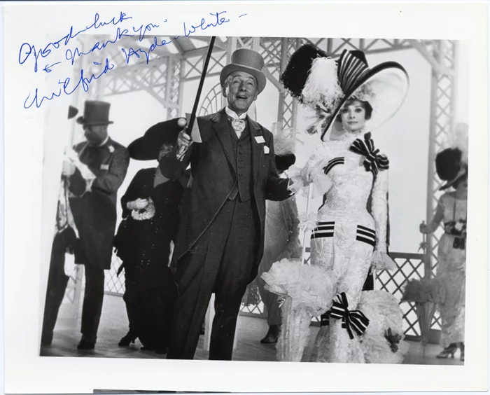 Wilfrid Hyde-White autograph