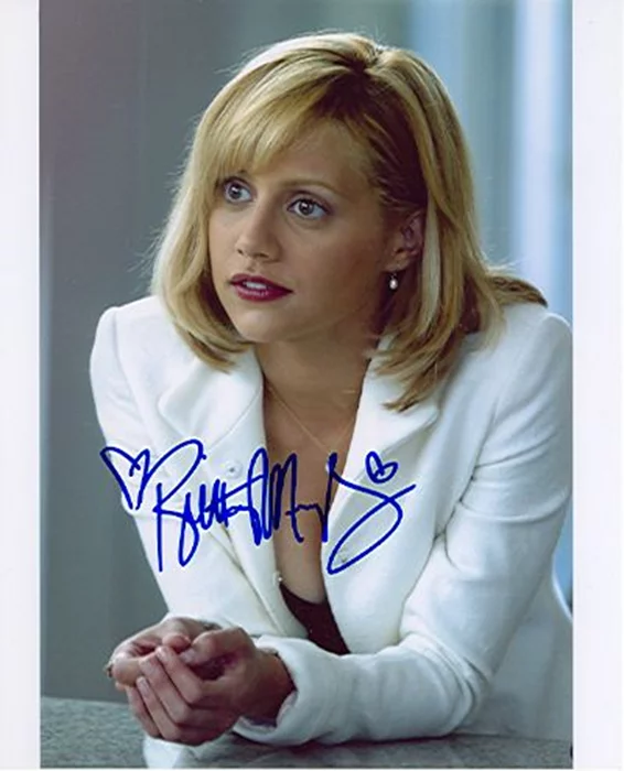 Brittany Murphy autograph