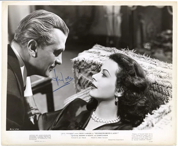 John Loder autograph