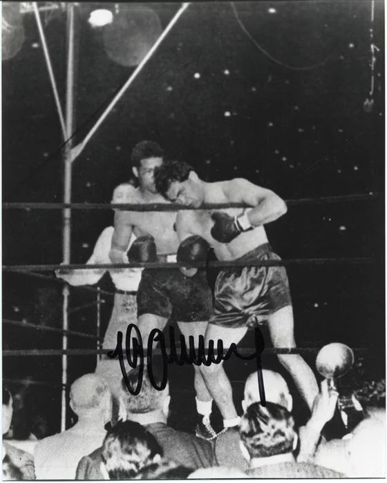 Max Schmeling autograph