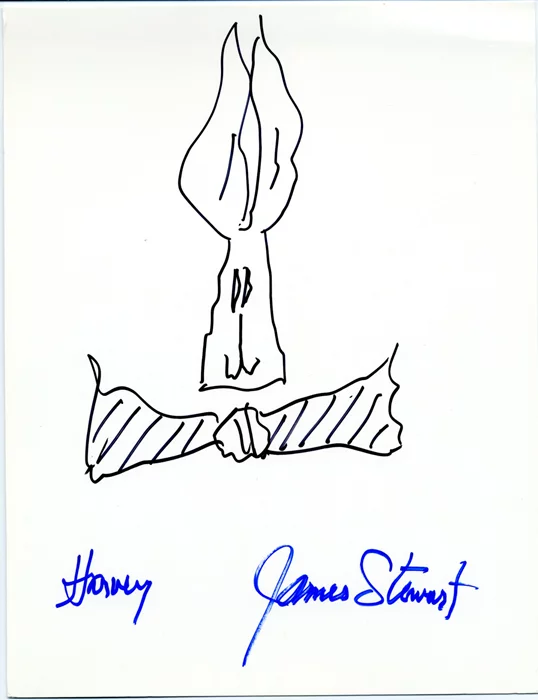 James Stewart autograph