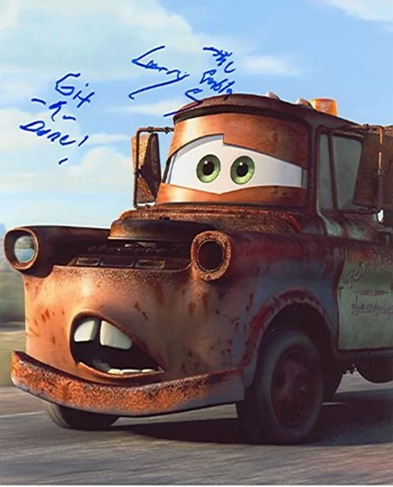 Larry The Cable Guy autograph