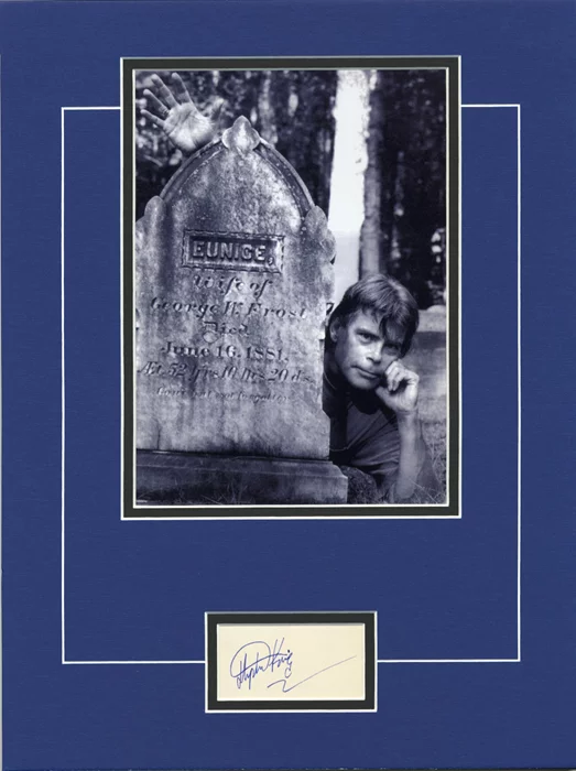 Stephen King autograph
