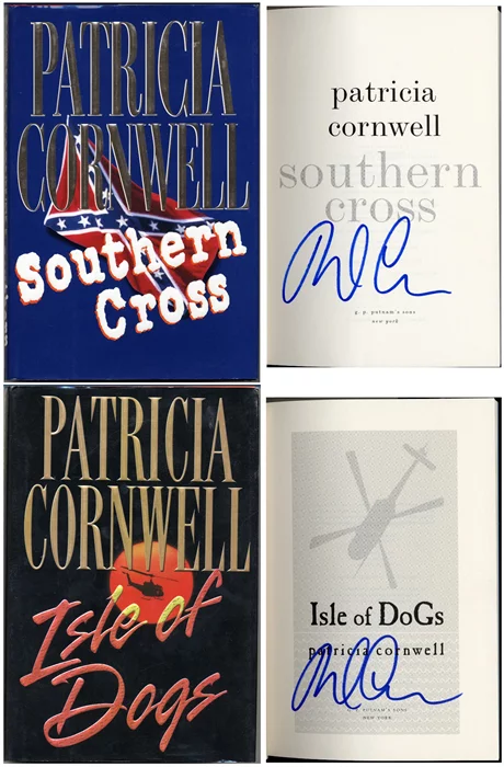 Patricia Cornwell autograph