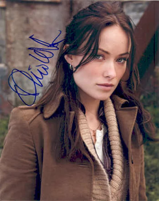 Olivia Wilde autograph