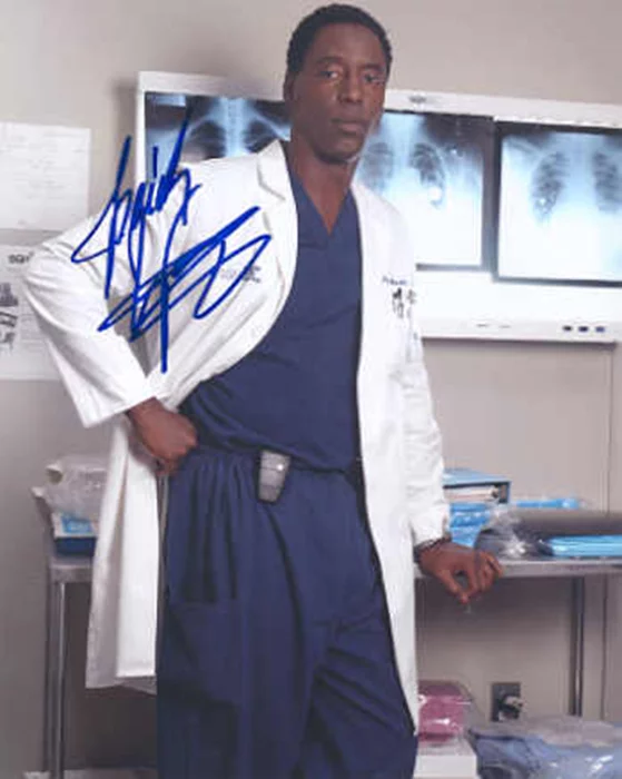Isaiah Washington autograph